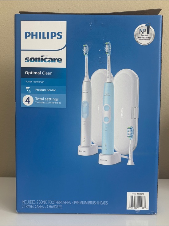 Philips Sonicare Other - Philips Sonicare Optimal Clean Rechargeable Electric Toothbrush 2-pack hx6829/77